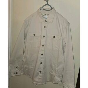 Denim & Flower (Ricky Singh) Beige Overshirt Medium XL